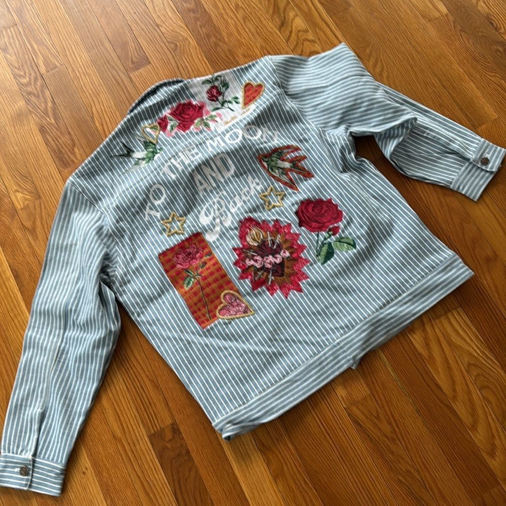 Free People Denim and Bone
ROMEO PATCHED JACKET - Picture 11 of 12